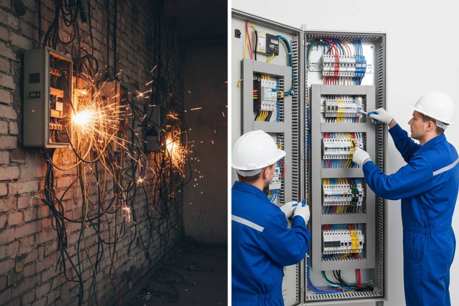 Gözden Kaçan Tehlike! Eski Elektrik Tesisatları Ne Kadar Güvenli?